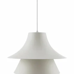Trumpet Lampe Ø 56 x H 40 cm EU Hvit