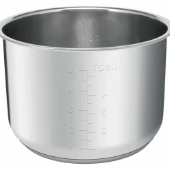 Trykkoker med timer, 6 L, stål