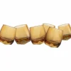 Tumbler med rund bunn 6-pakning, amber