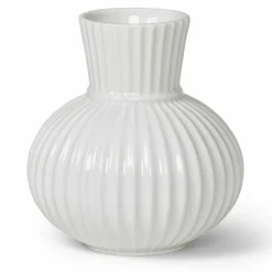 Tura vase, 18 cm, hvid