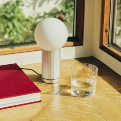 Turn On bordlampe, blå