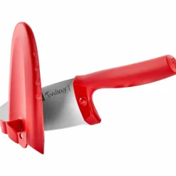 Twinny kokkekniv, 10 cm, rød