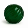 Twist Ball vase 20 cm, klar
