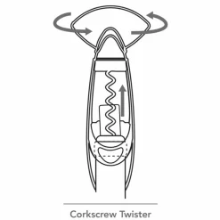 Twister korketrekker gaveeske