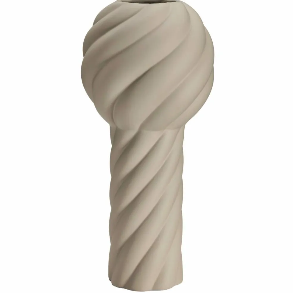 Twist Pillar vase 34 cm, sand