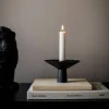 Uma Candle lysestake, black
