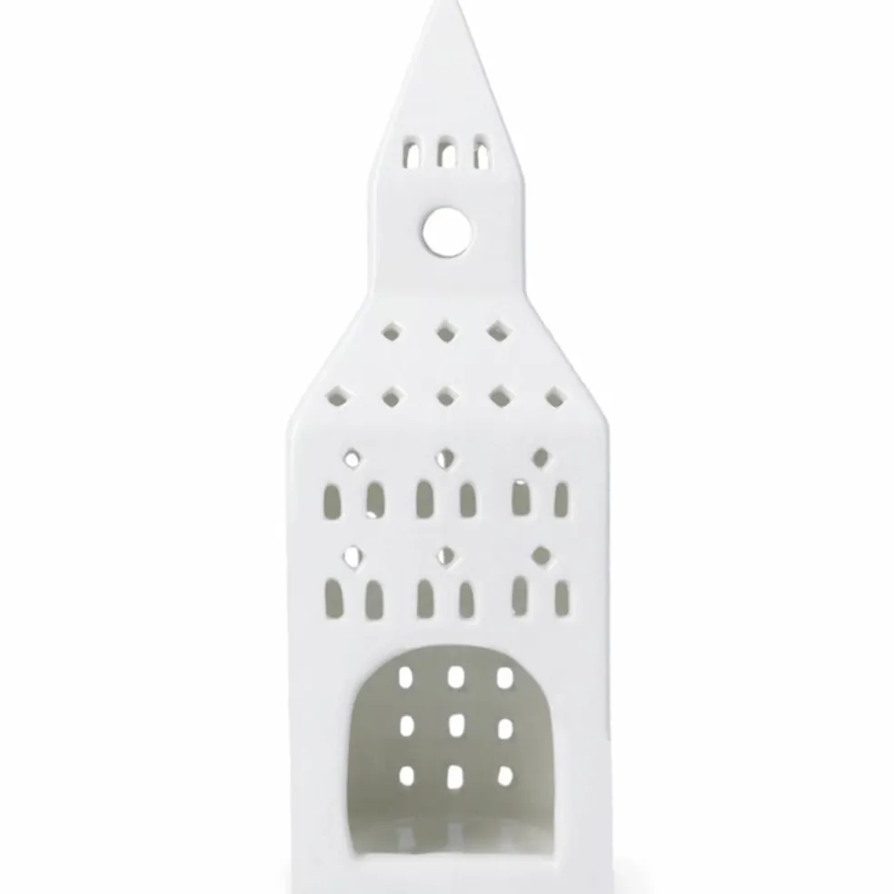 Urbania Church Tower lyslykt 20 cm, hvit