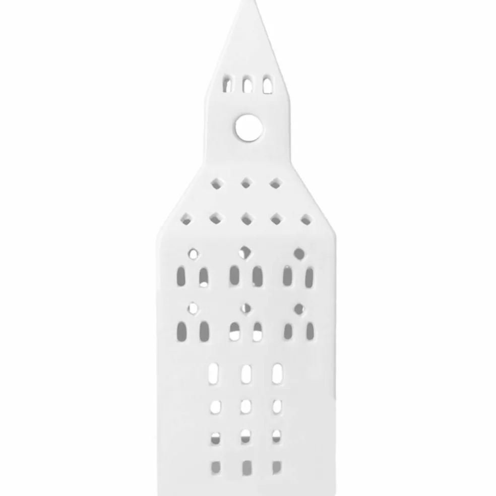 Urbania Church Tower lyslykt 20 cm, hvit