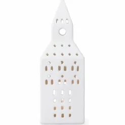 Urbania Church Tower lyslykt 20 cm, hvit