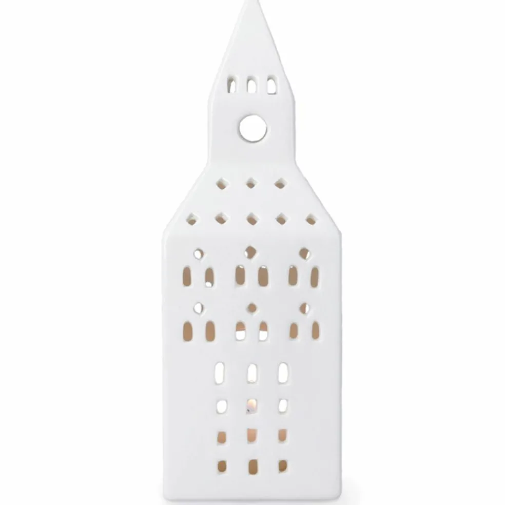 Urbania Church Tower lyslykt 20 cm, hvit
