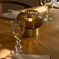 Urc bærbar bordlampe 19 cm, smoke