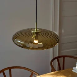 Urc taklampe 19 cm, amber