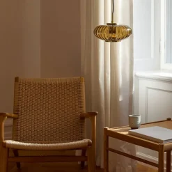 Urc taklampe 19 cm, amber