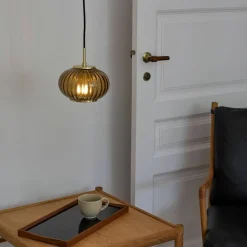 Urc taklampe 19 cm, amber
