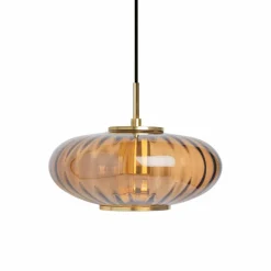 Urc taklampe 26 cm, amber