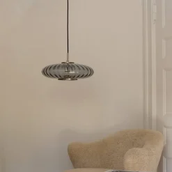 Urc taklampe 36 cm, smoke