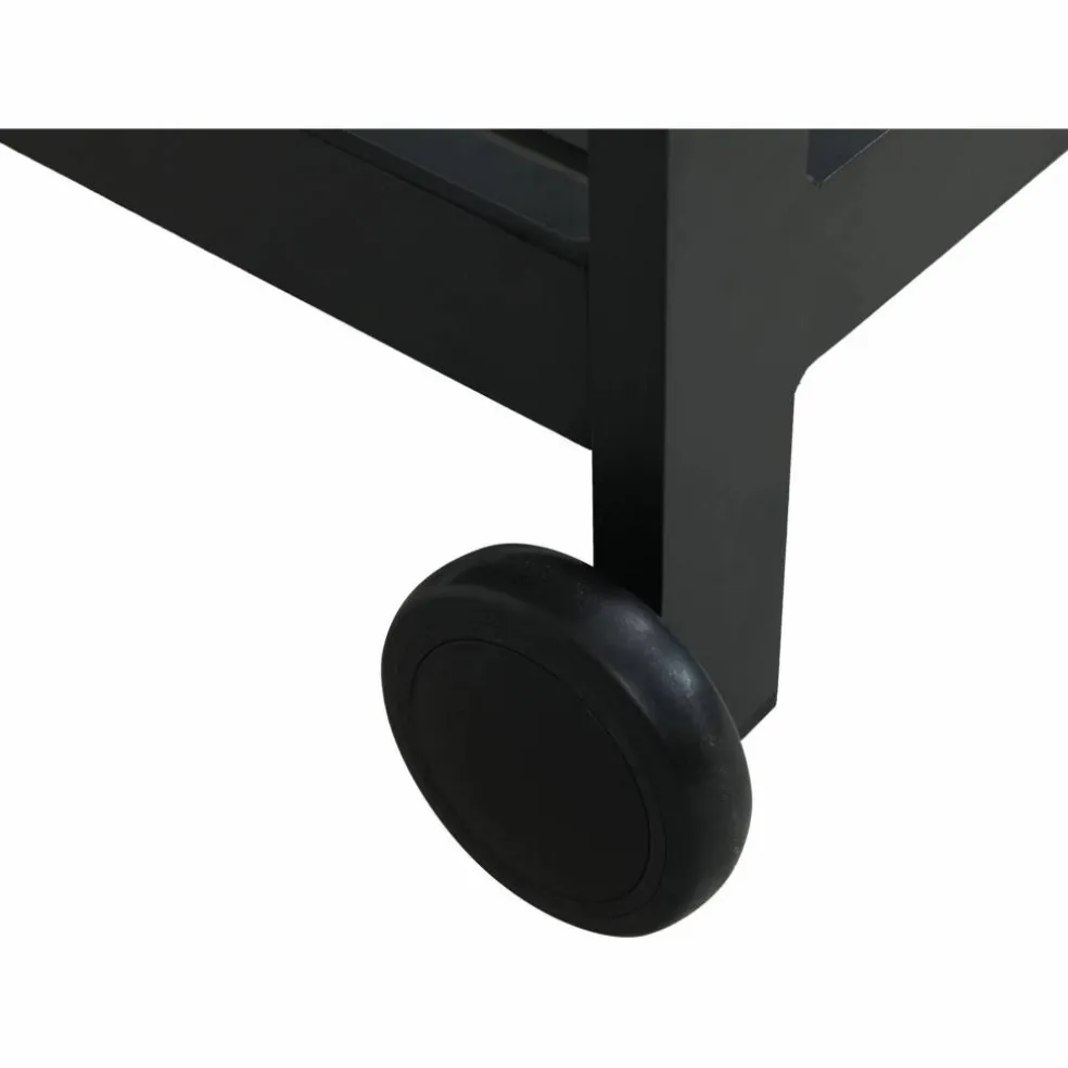 Utekjøkken sidebord med hjul 92,5 x 54 cm