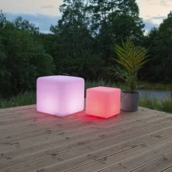 Utendørsdekor Twilights Kube 40 cm