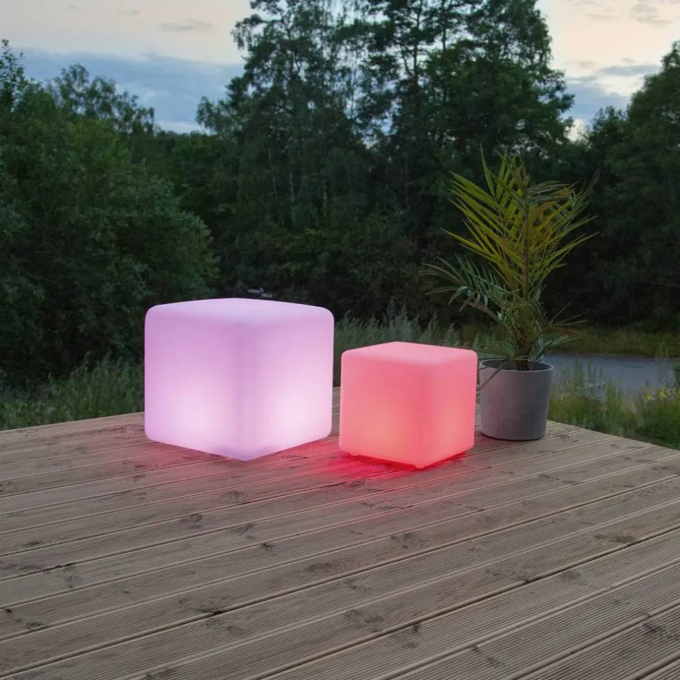 Utendørsdekor Twilights Kube 40 cm