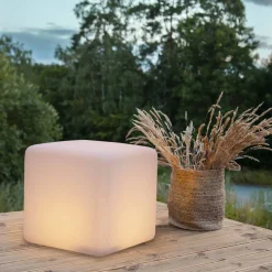 Utendørsdekor Twilights Kube 40 cm