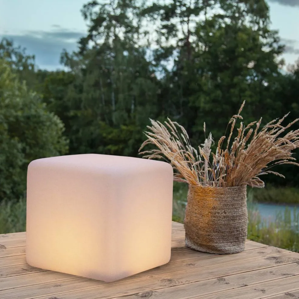Utendørsdekor Twilights Kube 40 cm