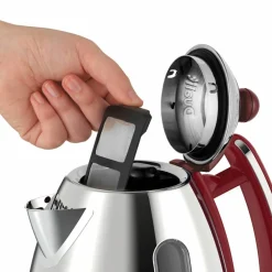 Vannkoker Kanne 1,5 liter Rustfri Svart