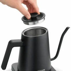 Vannkoker 0,9 liter, matt svart
