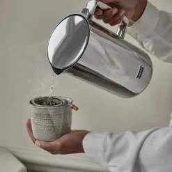 Vannkoker 1,2 liter, polert stål