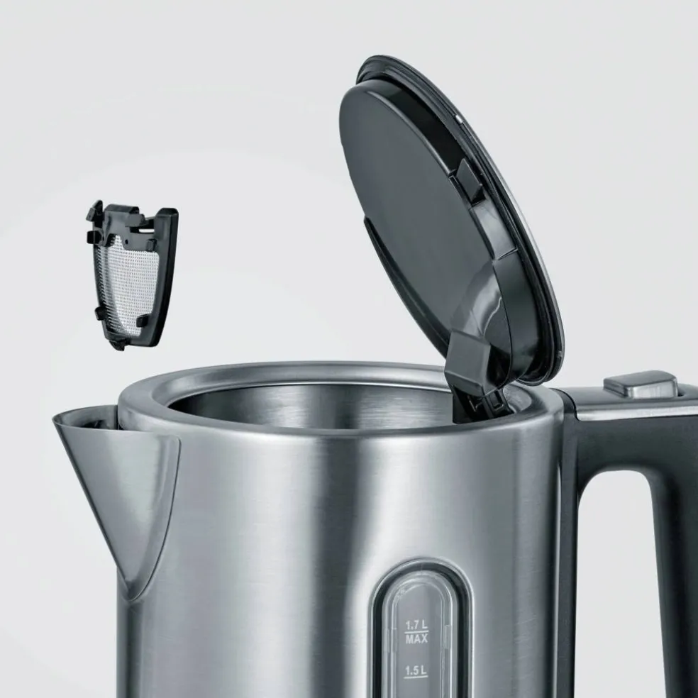 Vannkoker 1,7 liter, stål