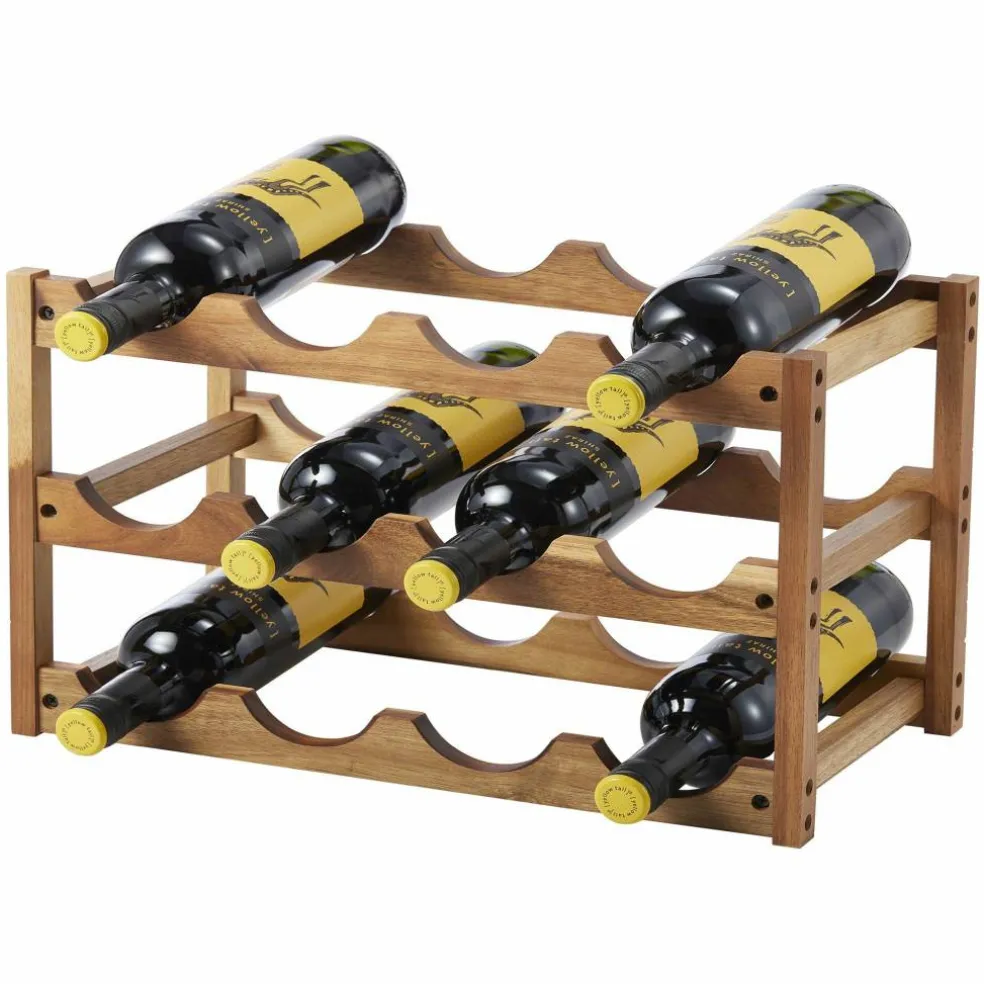 Varo vinstativ 12 flasker, akasietre