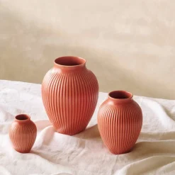 Vase 27 cm, coral