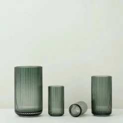 Vase 20 cm., Glass Clear