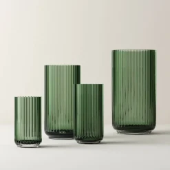 Vase 20 cm., Glass Clear