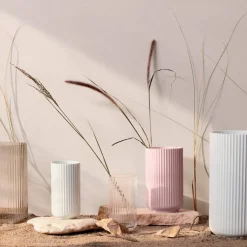 Vase 25 cm Hvit