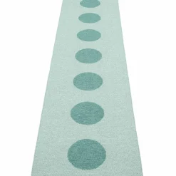 Vera Pop teppe 70 × 280 cm, leaf/misty mint