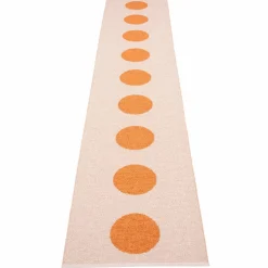 Vera Pop teppe 70 × 360 cm, orange/pink