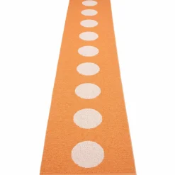 Vera Pop teppe 70 × 360 cm, orange/pink