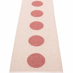 Vera Pop teppe 70 × 200 cm, orange/pink