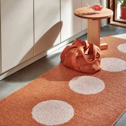 Vera Pop teppe 70 × 200 cm, orange/pink