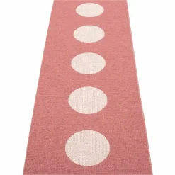 Vera Pop teppe 70 × 200 cm, orange/pink