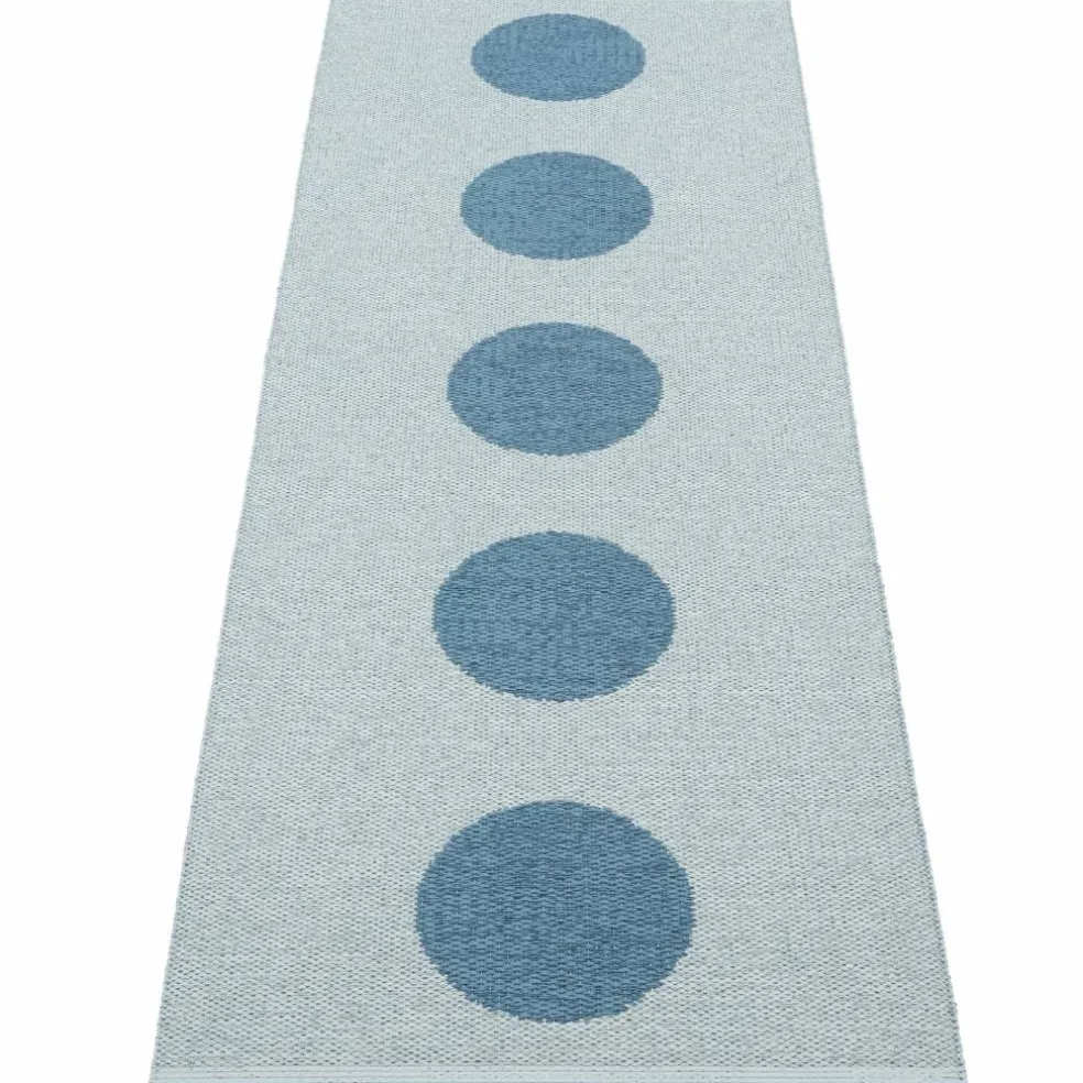 Vera Pop teppe 70 × 200 cm, river/blue fog