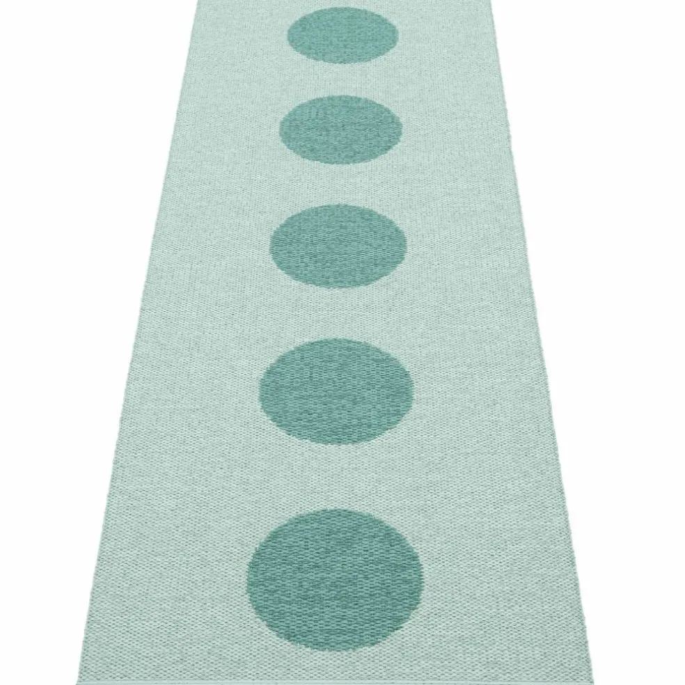 Vera Pop teppe 70 × 200 cm, river/blue fog