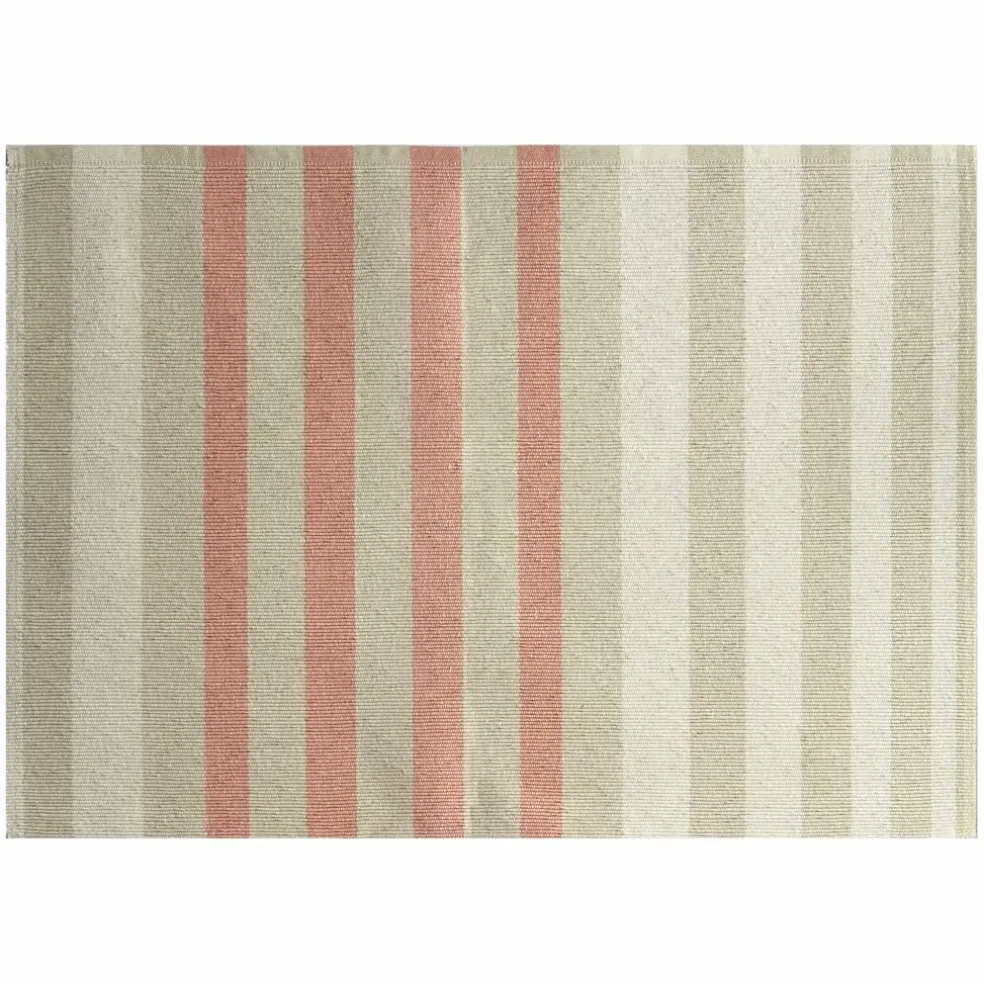 Vibeke Klint bordbrikke 33 x 48 cm, tynne linjer, rød