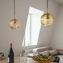 Vibra taklampe 35 cm, amber