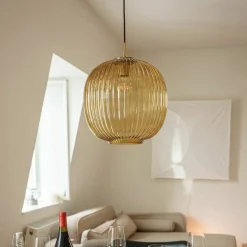 Vibra taklampe 35 cm, amber