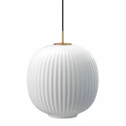 Vibra taklampe 18 cm, opal