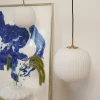 Vibra taklampe 35 cm, opal