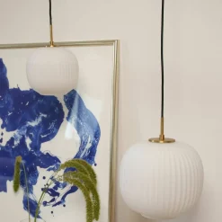 Vibra taklampe 35 cm, opal