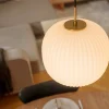 Vibra taklampe 26 cm, opal