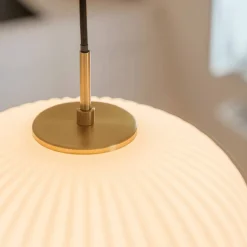 Vibra taklampe 26 cm, opal